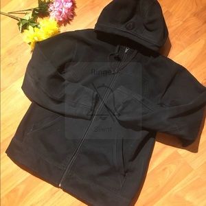 Lululemon Meno Scuba Black Zip Up Hoodie